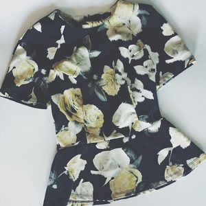 ASOS Peplum Top